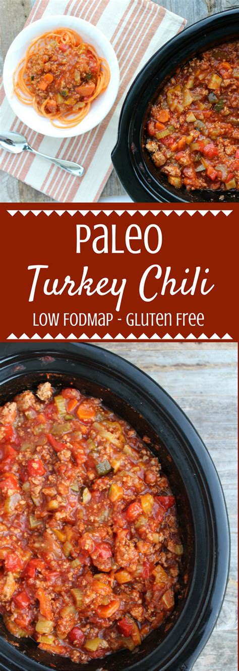 Healthy Paleo Turkey Chili Is A Tasty Easy Meal Made In The Crockpot