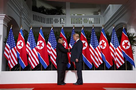 photos highlights of the trump kim summit in singapore npr