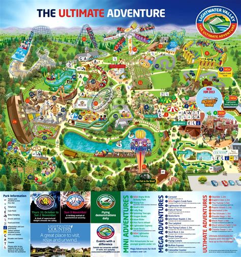 Lightwater Valley 2013 Park Map This Park Map From 2013 S Flickr
