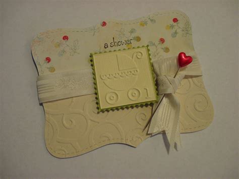 Celebrate the good news in a happy way! marias handmade cards: BABY SHOWER INVITES - HANDMADE BABY ...