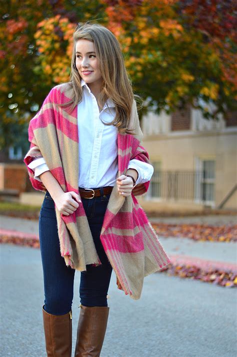 A Plaid Wrap A Lonestar State Of Southern Southern Style Outfits