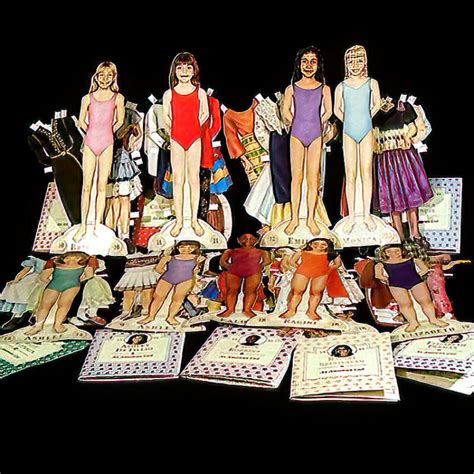 doll american girls paper dolls set reuzeit emporium