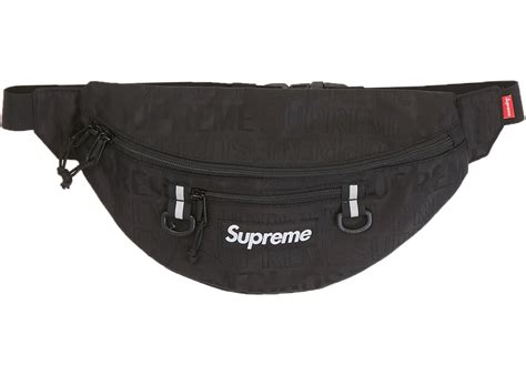 Supreme Waist Bag Ss19 Black Ss19