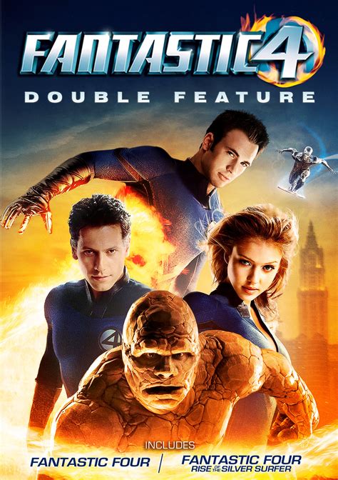 Fantastic Four Double Feature Dvd Best Buy