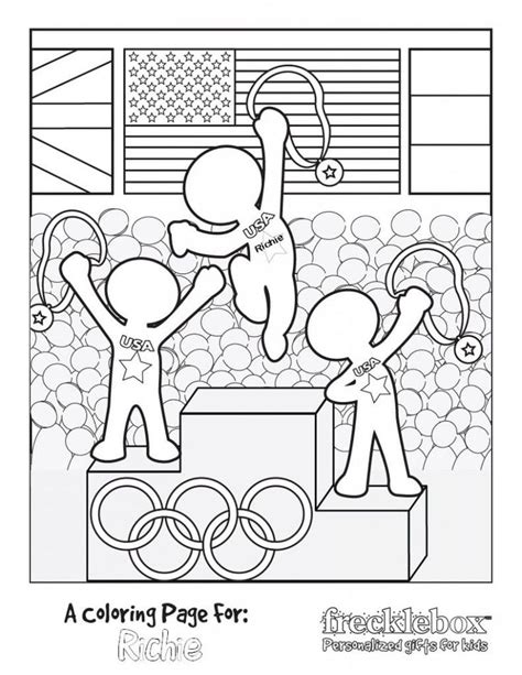 Free Printable Olympic Coloring Pages Printable World Holiday