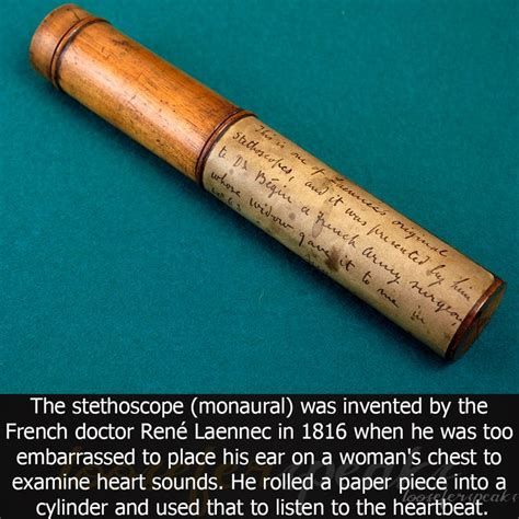 How The Stethoscope Was Invented Inventions Stethoscope