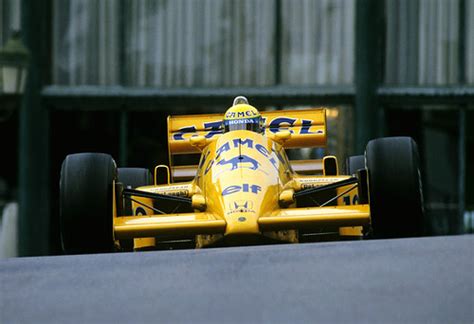 Ayrton Senna Lotus 99t F1 Gp Monaco 1987 © Communiquer Flickr