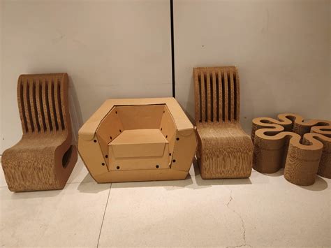 Chairs Made Out Of Cardboard Rmildlyinteresting