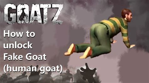 Goat Simulator Goatz On Pc How To Unlock Fake Goathuman Goat Youtube