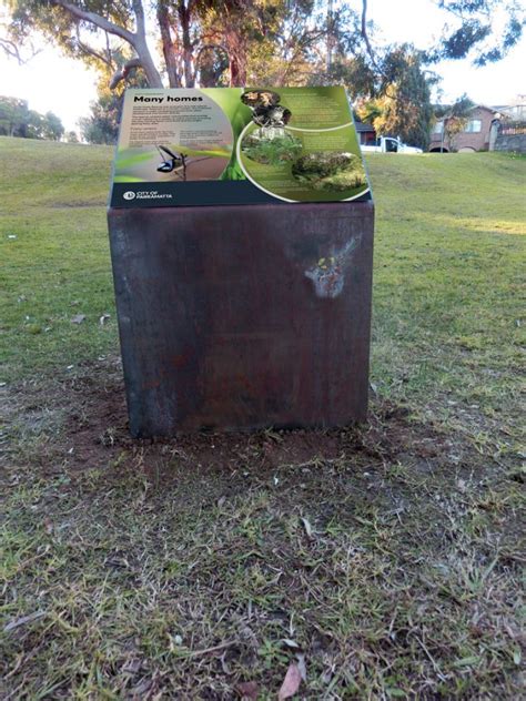 Environmental Interpretive Signs Parramatta Council Colourful
