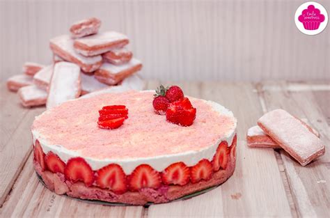 Emilie Sweetness Tiramisu aux fraises et biscuits roses de Reims
