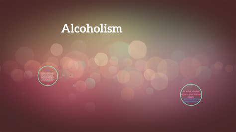 Alcoholism By Paula Bakula Rojas