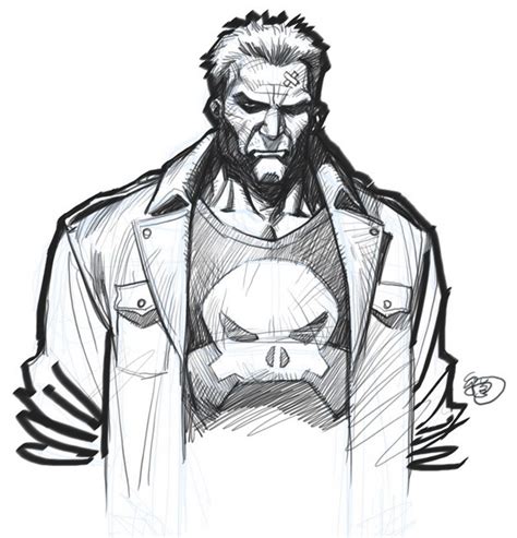 Punisher Drawing At Explore Collection Of Punisher