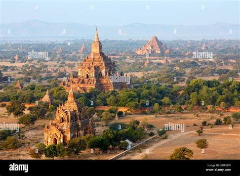Sulamani Temple Bagan Pagan Myanmar Burma Southeast Asia Stock