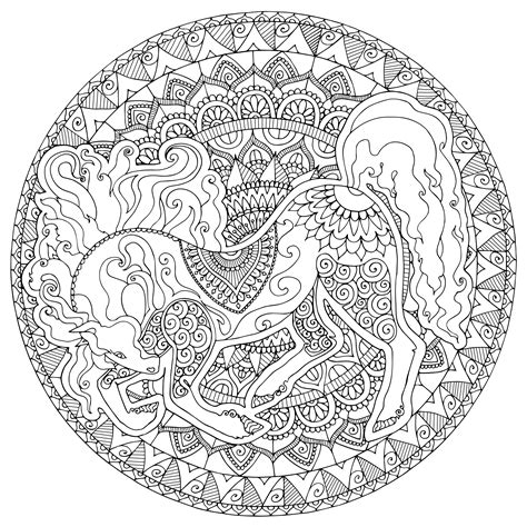 7 hübsche pferde mandalas als pdf zum kostenlosen runterladen. Top 20 Ausmalbilder Pferde Mandala - Beste Wohnkultur ...