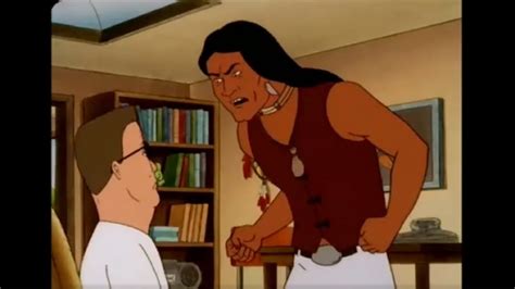 John Redcorn Bursts Out At Hank King Of The Hill Youtube