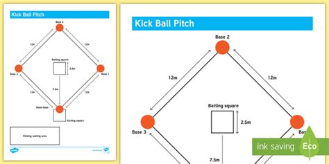 How To Set Up A Kick Ball Pitch Adult Guidance Kicking Rounders Kick