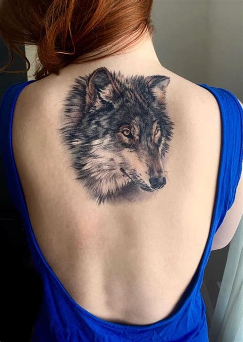 Realistic Full Color Wolf Tattoo Done By Kyle Proia At Tymeless Tattoo