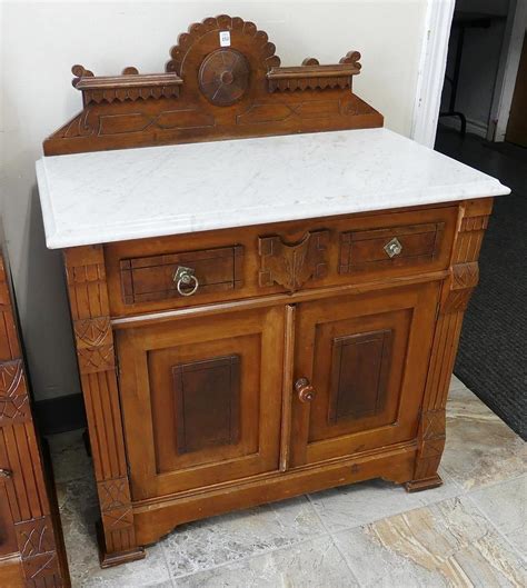 Victorian Marble Top Washstand Important Antique Furnishings Online