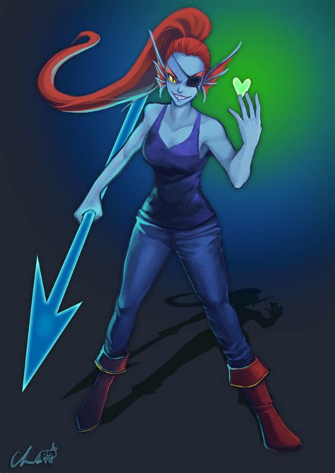 Undyne By Cubu3 Undertale Fanart Undertale Undertale Art