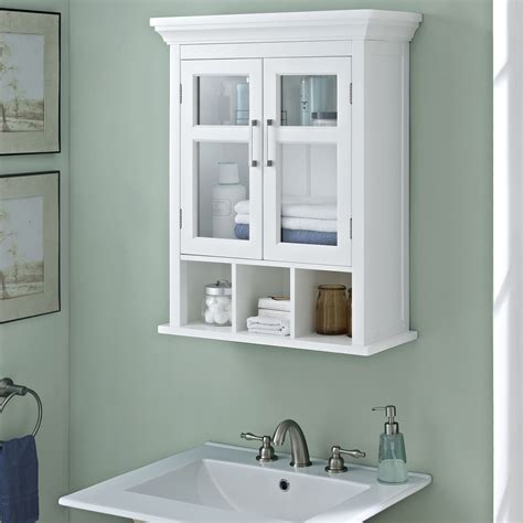 Bathroom White Wall Cabinet A Perfect Addition To Your Bathroom