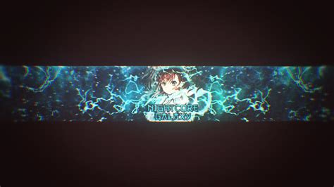 Youtube Banner For Nightcore Galaxy By Psy By Psy1337 On Deviantart