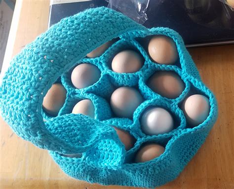 Ravelry Egg Collecting Basket Pattern By Amanda Crochet Of Course