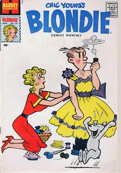Comic Blondie Blondie Blondies Comics Strips Bodycrwasute