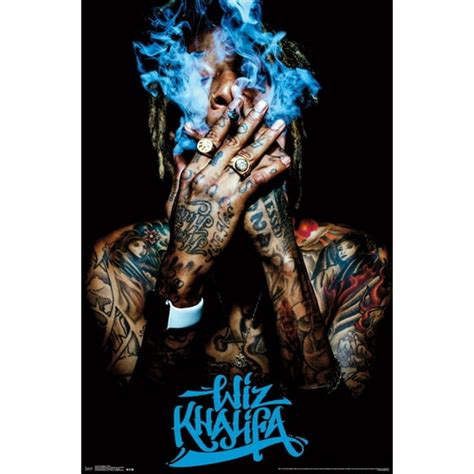 Trends International Wiz Khalifa Smoke Wall Poster 22375 X 34