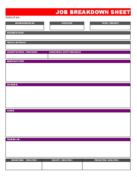 Thus, in most cases, citations will begin with the title of the resource, rather than the developer's name. Job Breakdown Sheet format | Samples | Word Document Download