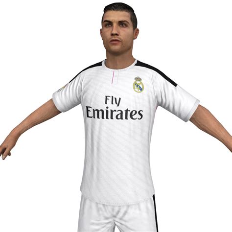 Cristiano Ronaldo Animations 3d Model