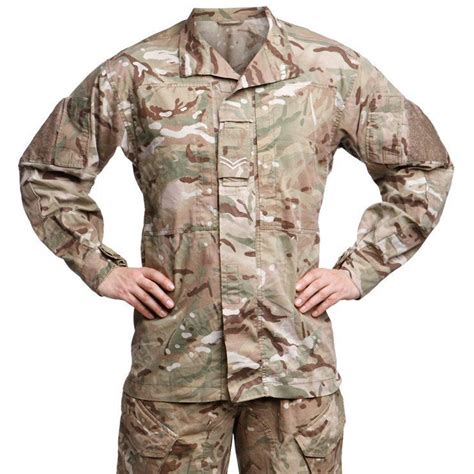 Used British Army Genuine Issue Mtp Multicam Camo Pcs Uniform Shirts