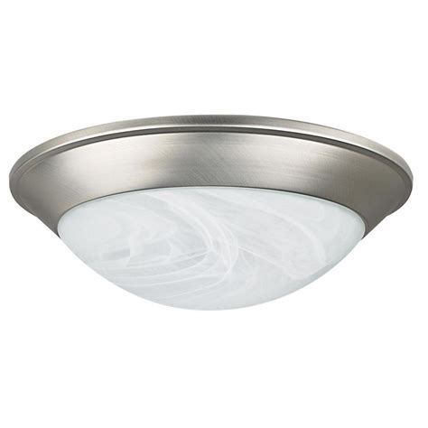 That is why many homeowners, when one of the most popular types of lights for the kitchen are ceiling lights. UltraLite 12W LED Ceiling Light Dome with Silver Rim ...