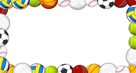 Bingkai Bola Olahraga Ilustrasi Stok Unduh Gambar Sekarang Olahraga