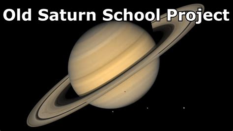 Old Saturn School Project With Xdface8 Youtube