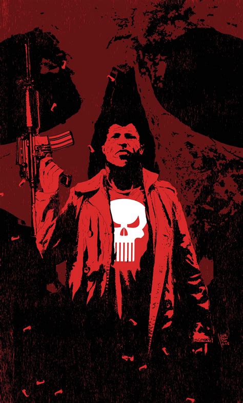 1280x2120 The Punisher Art 4k New Iphone 6 Hd 4k Wallpapers Images