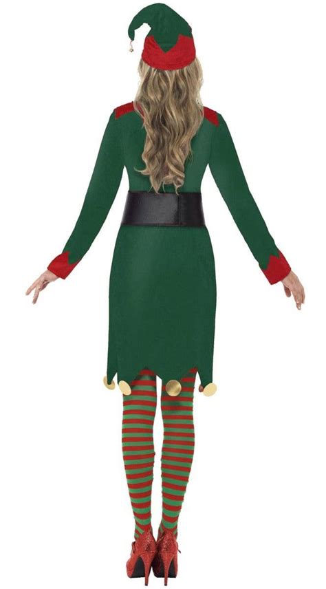 Womens Festive Green Elf Costume Christmas Costumes Australia