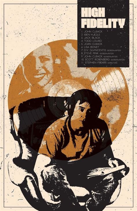 High Fidelity Movie Poster Ubicaciondepersonascdmxgobmx