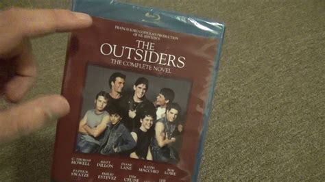 The Outsiders The Complete Novel Blu Ray Unboxing Youtube