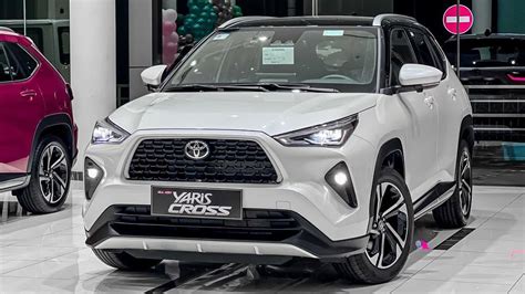 The All New Toyota Yaris Cross 2024 Platinum White Pearl Mica Color
