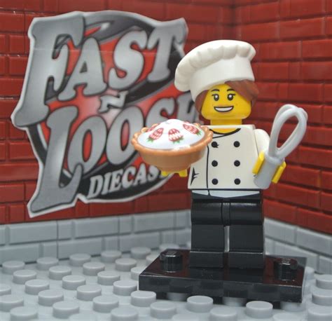 Lego Minifigure Series 17 Gourmet Chef Ebay