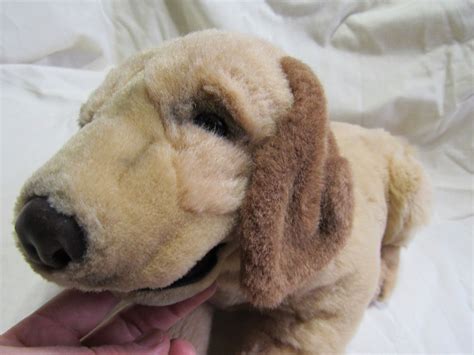 These black lab stuffed animals are ready for new and wonderful adventures and they know that you are just the person to get the good times rolling. 20" Kids of America Corp Yellow Lab Stuffed Animal Plush ...