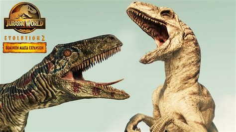 Raptor Squad Vs Atrociraptor Pack And More Battles Jurassic World Evolution 2 Malta Dlc Youtube