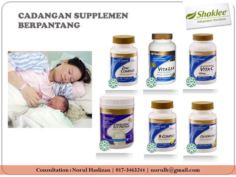 Harga vitamin b complex untuk ternak ini sendiri biasa dibandrol seharga rp 17.000 untuk kemasan 100 ml, namun anda bisa juga menemukan harga yang lebih murah atau lebih mahal. Keistimewaan Vitamin Shaklee Untuk Ibu Berpantang | Ummi ...