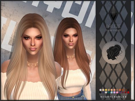 Sims 4 Mods Hair Mesh Naxreiso