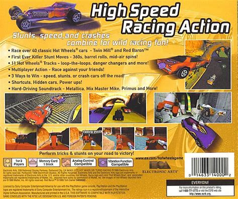 Hot Wheels Turbo Racing Cover Or Packaging Material MobyGames