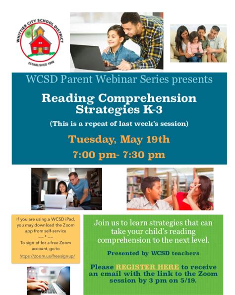 Wcsd Parent Webinar Emotional Literacy And Reading Comprehension