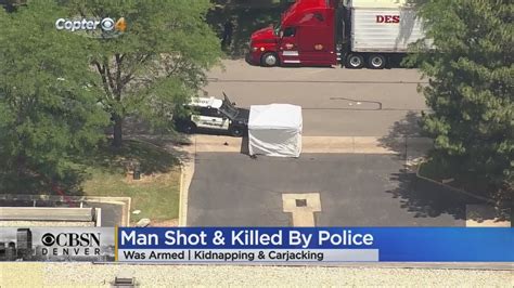 Carjacking Suspect Shot Killed By Police Youtube