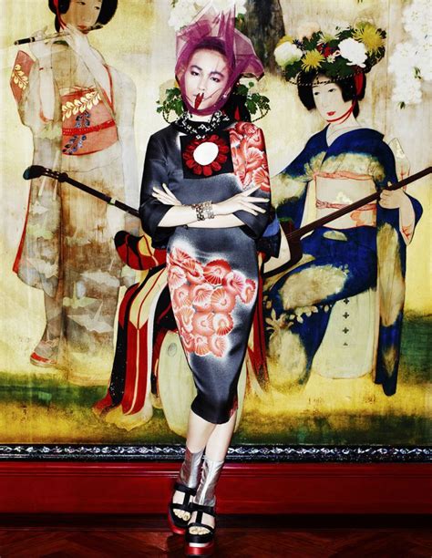 Vogue Japan Fashion Story From East Pop Art Fashion Vogue Japan