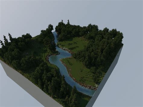 Realistic Scenery Vol. 1 (map for builders) Minecraft Map